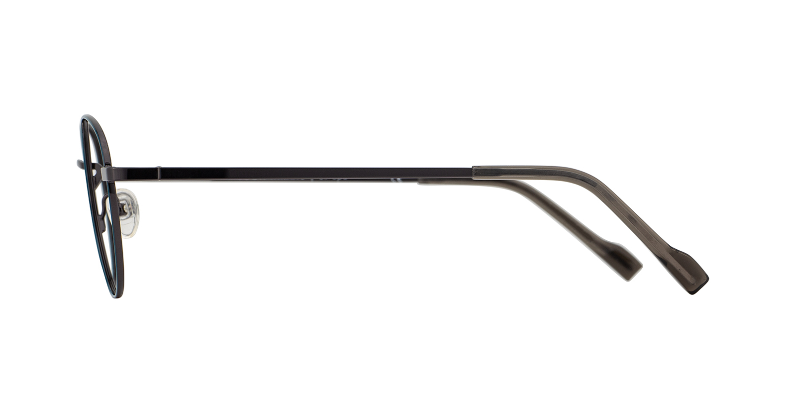 NANOO ナヌー　EYE Nano Vista Fangame-3.0 NAO303-02 Eyeglasses Youth Kids Black