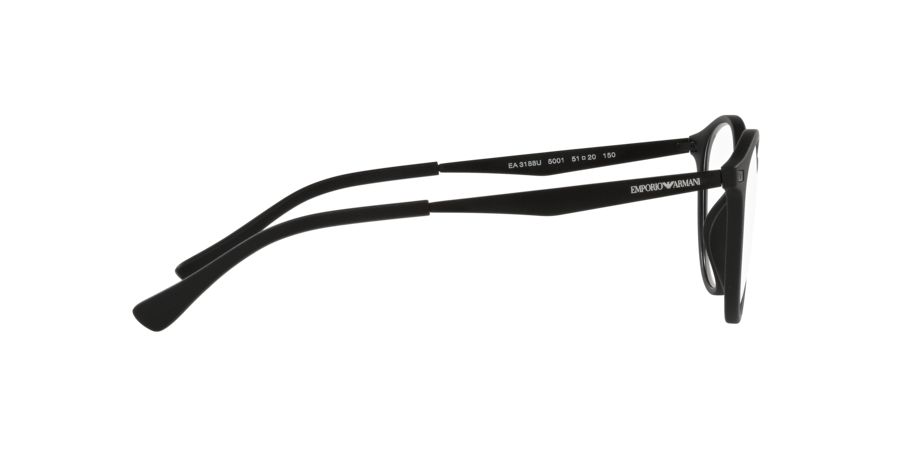 Best deal of EMPORIO ARMANI EA3188U 5001/MATTE BLACK EYEGLASSES