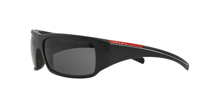 Prada Linea Rossa ps 01ls black sand sunglasses