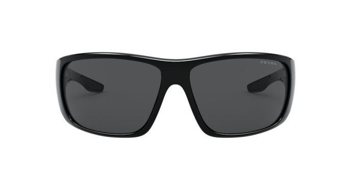 Best deal of PRADA LINEA ROSSA PS 04VS 1AB5S0/BLACK SUNGLASSES