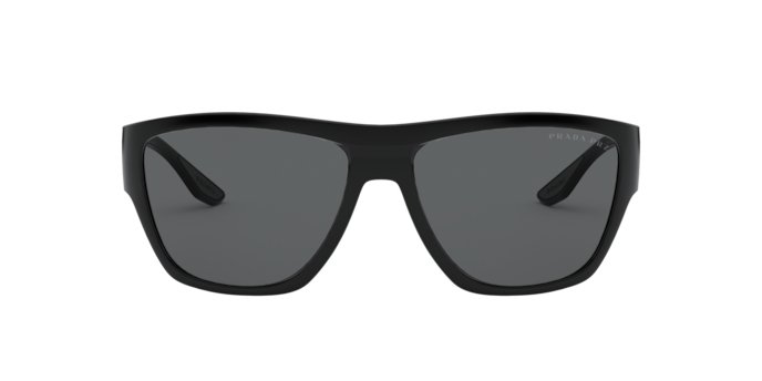 Best deal of PRADA LINEA ROSSA PS 08VS 1BO02G/MATTE BLACK SUNGLASSES