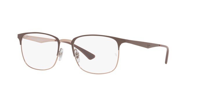 Best deal of RAY-BAN RX6421 2973/BEIGE ON COPPER EYEGLASSES