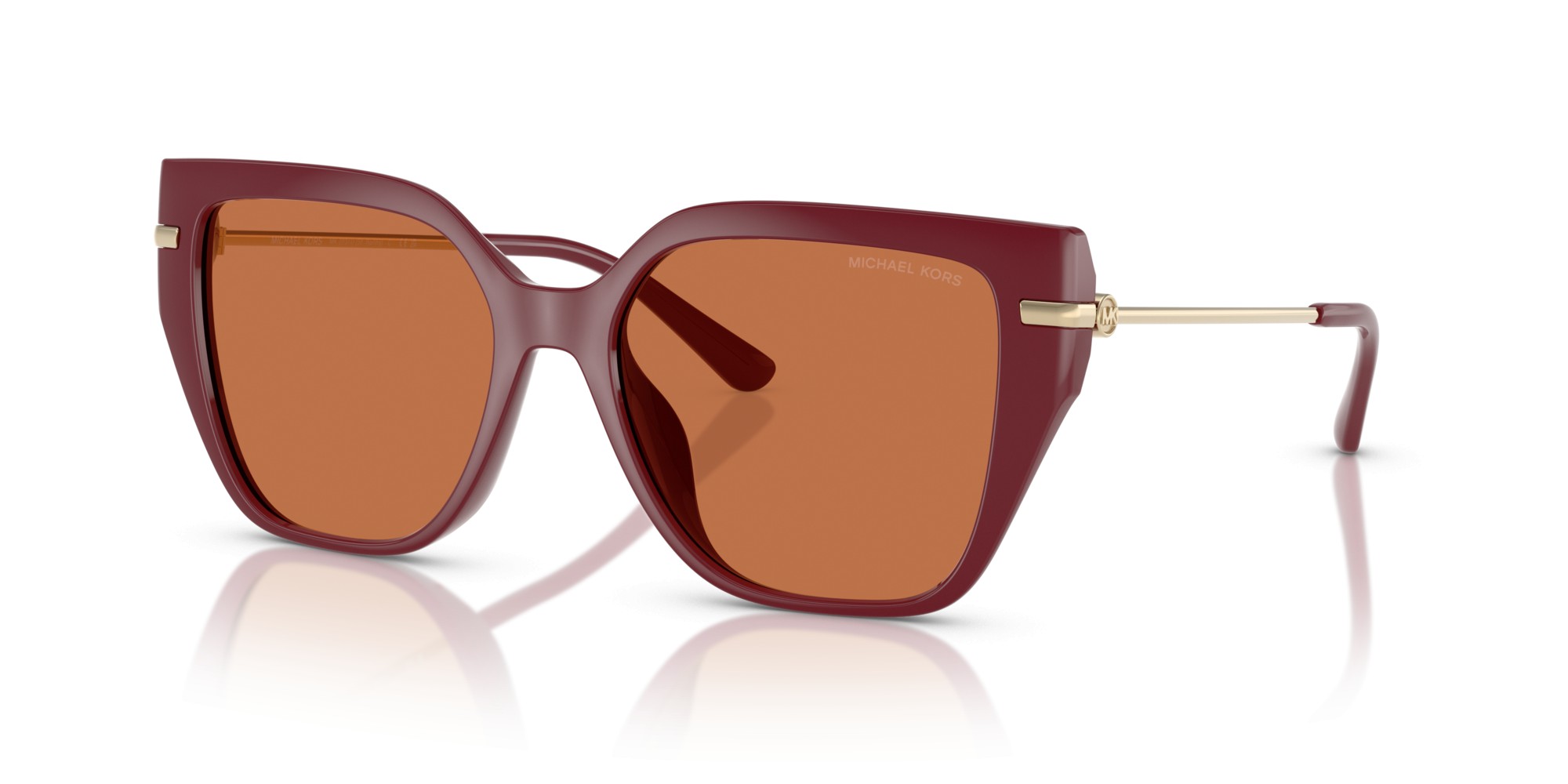 サングラス Chloe Chloe - CH0092S - 002 (CH0092S 002 GOLD GOLD RED) Best deal of CHLOé CH0092S 002/GOLD-GOLD-RED SUNGLASSES