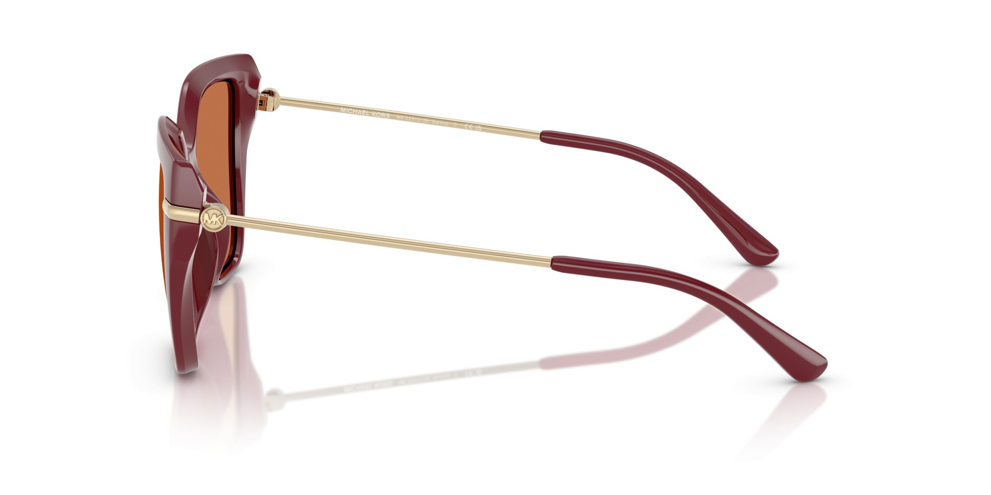 サングラス Chloe Chloe - CH0092S - 002 (CH0092S 002 GOLD GOLD RED) Chloe CH0092S 002 - Gold Sunglasses for Woman | LookerOnline