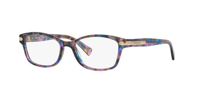 coach purple glasses frame