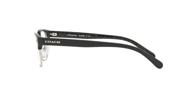 Best deal of COACH HC6098 5431/BLACK SILVER/BLACK GUN SIG C