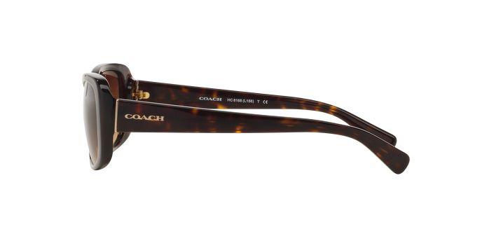 Coach sunglasses 512013 dark shops tortoise HC8155Q (L130)