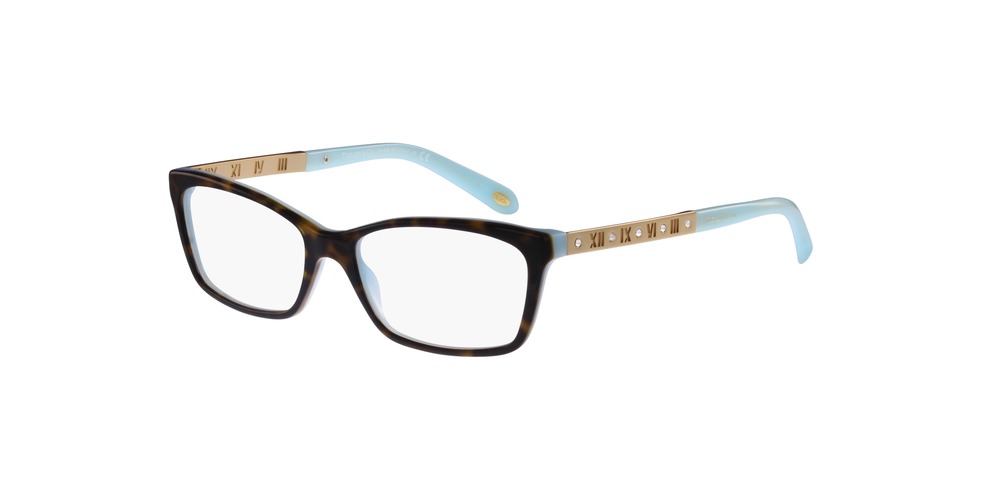 Tiffany havana hotsell blue eyeglasses