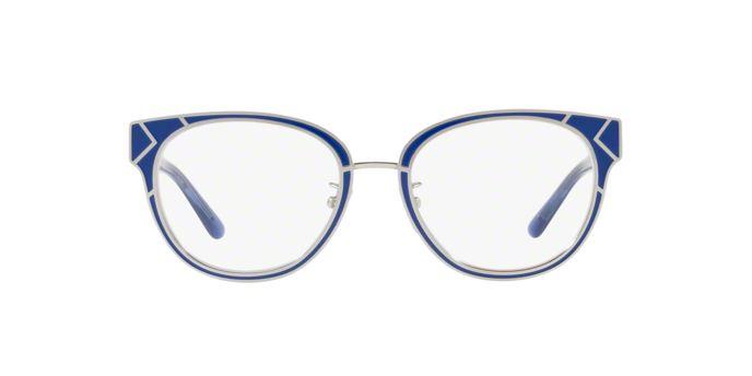 Tory Burch ty1055 blue shiny silver eyeglasses