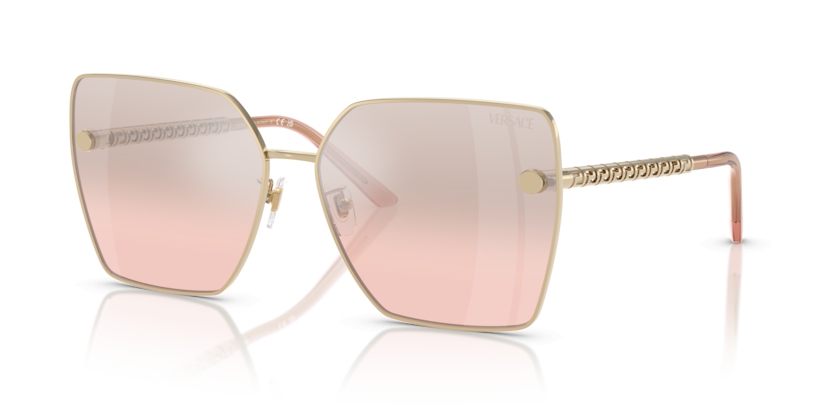 サングラス Chloe Chloe - CH0092S - 002 (CH0092S 002 GOLD GOLD RED) New CHLOE CH0092S 002 60mm Gold Red Gradient Double