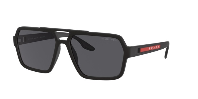 Best Deal Of Prada Linea Rossa Ps 01xs 1ab02gblack Rx Sunglasses 